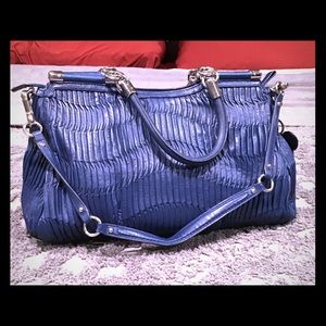 COACH ROYAL BLUE PURSE